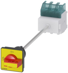 Rozłącznik bezpieczeństwa w obudowie 3-biegunowy-biegunowy 63A Siemens Montaż panelowy 22kW