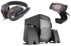 Zestaw do pracy zdalnej, maks. rozdzielczość: 1080 x 720, FPS: 60fps