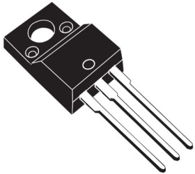 STMicroelectronics N channel MDmesh power MOSFET, 500 V, 12 A, TO-220, STP12NM50FP