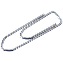 Rapid Plain Paper Clips Pk1000