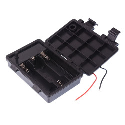 3 x AA Waterproof Enclosed Battery Holder with Switch