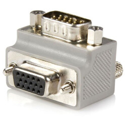 StarTech.com GC1515MFRA2 StarTech.com Right Angle VGA to VGA Cable Adapter