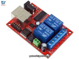 Moduł 2 przekaźników sterowanych przez LAN Ethernet