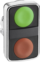 Schneider Electric ZB4BA7340 ZB4BA7340 Element czołowy dla przycisku resetowalny (Ø) 22 mm nieoznakowany chrom 1 szt.