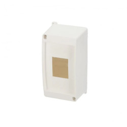 Rozdzielnica natynkowa S-4 okienko - bez klapki biała EDO777834 EDO