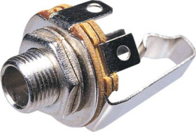 Jack 6,3 stereo Gniazdo na panel