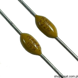 C410C222K5R5TA 2.2nF50V 10% X7R Cer Cap Axial AXIAL KEMET