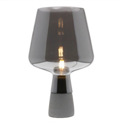 Lampa stołowa Abigali Goblet Smoky, ABIGALI-TLS-E14