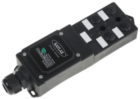 Skrzynka czujnika porty: 4 M12