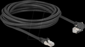 80924 Patch cable, Cat.6, S/FTP, with screws, 5 m