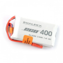 Pakiet Li-Pol Dualsky 400mAh 30C 2S 7.4V