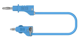 Electro PJP 2117-CD1-200Bl Przewód pomiarowy złącze męskie bananowe złącze męskie bananowe 2.00 m niebieski 1 szt.