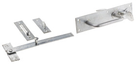 Zatrzask bramy Stal ocynkowana RS PRO długość 191mm