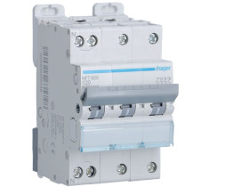 Wyłącznik nadprądowy C 20A 3P 10kA NFT820 HAGER