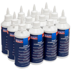 Sealey HJO/500ML Hydraulic Jack Oil 500ml Pack of 12