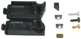 Osłona tylna D-Sub 9 -pinowe Tworzywo sztuczne TE Connectivity E