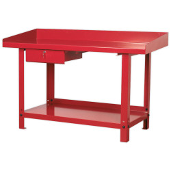 Sealey AP1015 Workbench Steel 1.5mtr with 1 Drawer