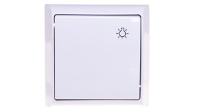 Bis Przycisk /Światło/ Biały Łn-5B/00