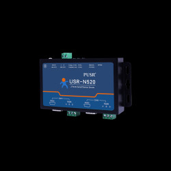 USR-N520 - 2-portowy konwerter RS232/RS485 do Ethernet