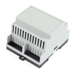 Hammond 1597DIN4GY 4 Module DIN Rail Mounted Enclosure