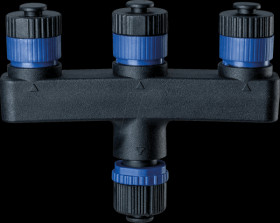 93929 Outd P&amp;S Distr dev 1 in-3 out IP68 2x1.5