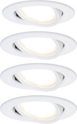 Lampa do zabudowy Paulmann Nova 4064161242187 Zestaw 4-elementowy 18 W 470 lm