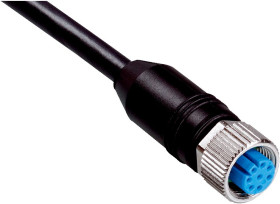 Złącze i kabel ze złączem Złącze M12 liczba rdzeni 8 długość 2.5m Rodzaj A Żeńskie