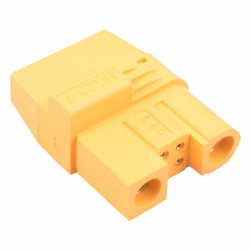 AS120-F Female 2+4 Gold Plated Connector with Cap 60A AMASS