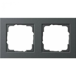 Gira Ramka podwójna Gira E2 antracytowy