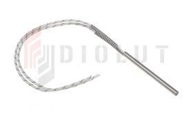 Grzałka patronowa palcowa 6x80mm 200W 220V 316SUS