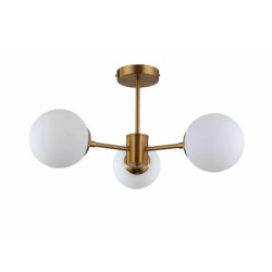 Lampa wisząca Roma 3 złota LP-1345/3P GD Light Prestige