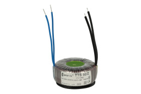 Transformator; toroidalny; TTS50/Z 230/17V; 50VA; 230V; 17V; 2,94A; przewody; Breve