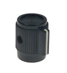 Gałka na potencjometr - 13mm czarna