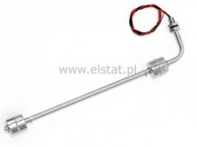 Czujnik poziomu cieczy; 2 pływaki; 40cm; kątowy