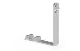 Uchwyt drutu odgromowego pod dachówkę z zamkiem skręcany nierdzewny 10.5/S NI /91006005/