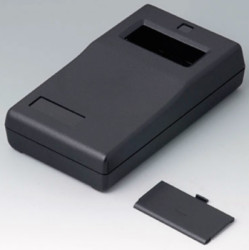 ABS enclosure, (L x W x H) 145 x 80 x 36.5 mm, black (RAL 9005), A9060009