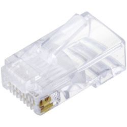 TruComponents 240067 Modular Plug, straight, 8P8C RJ45