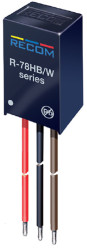 Regulator przełączający DC-DC, 2.5W, Uwe 9 → 72V dc, Uwy 5V dc, Iwy 500mA, Recom, R-78HB
