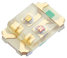 LED, SMD, Niebieski, zielony, 4-Pin, 2,5 V, 4 V, 120°, Kingbright