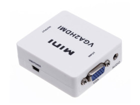 Konwerter sygnału VGA + audio na HDMI HDV-M600 (VGA2HDMI)