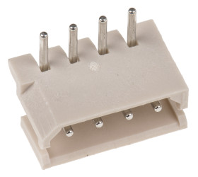 Wtyk PCB 4-pinowe raster: 2.5mm -rzędowe Molex Przewlekany 3.0A 250.0 V.