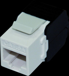 26110337 Keystone module, RJ45 socket &gt; LSA Cat. 6a