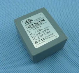 TSPZ-10/019 2x9V/2x0,55A TRAFO PŁ.DRUK