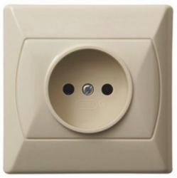 Akcent, Gniazdo pojedyncze beżowe