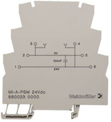 Weidmüller MI-A-PSM24VDC 8800230000 Adapter 10 szt.