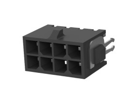 Wtyk PCB 8-pinowe raster: 3mm 2-rzędowe TE Connectivity Montaż na płytce