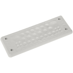 Trelleborg 107554B MH-24 F Screw Grommet TPE Grey UL94 V-0 IP65