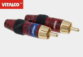 Wtyk RCA 6mm Rw300 Vitalco Marmurek
