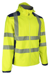 NEBULO Veste Jaune HV/Marine 4XL