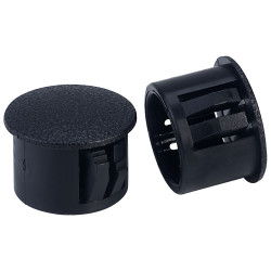 Heyco 2643 DP 500 Dome Plug 12.7mm - Black - Pack of 25